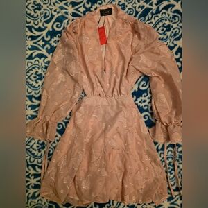 Cider Blush Long Sleeve Dress